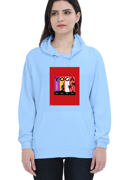 Yoga-Women premium hooded sweatshirts