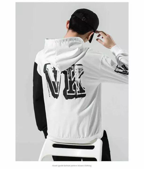 Men's Fleece Colourblocked Full Sleeves Men's Hoodies