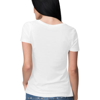 Win- Women round neck short sleeves cottonT-shirt