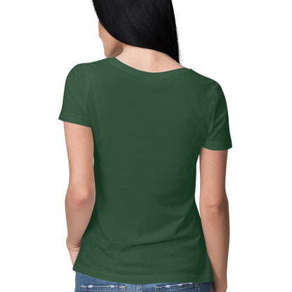 Win- Women round neck short sleeves cottonT-shirt