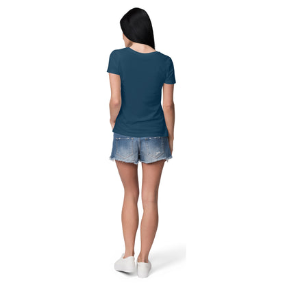 Explore- Women round neck short sleeves cottonT-shirt