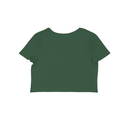 Born to play - Girls cotton crop top