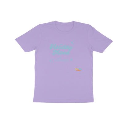 Holiday Mood - Round neck short sleeves T-shirt 7-14 Yr