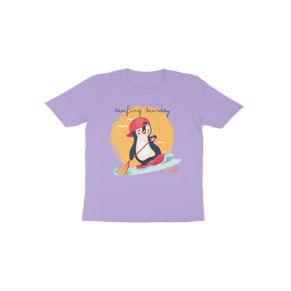 Sunday Surfing- Round neck short sleeves T-shirt - Unisex 1-6 yr