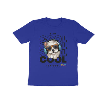 Icy cool Doggo- Round neck short sleeves T-shirt 7 -14 yr
