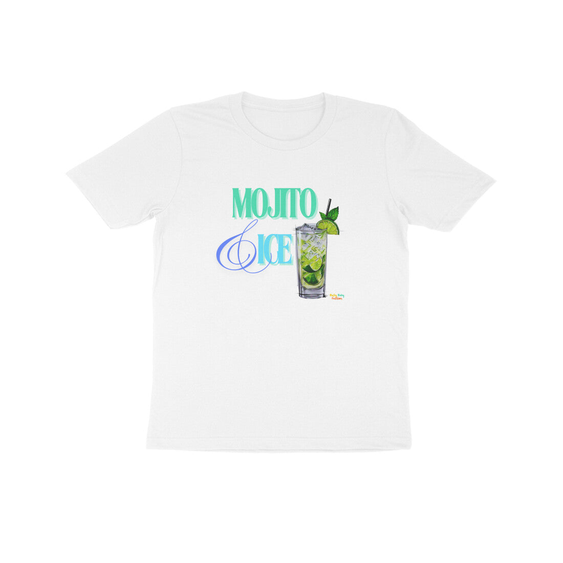 Mojito & Ice - Round neck Short sleeves Unisex T-Shirt 7-14yr