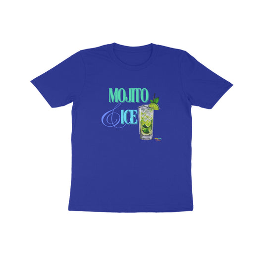Mojito & Ice - Round neck Short sleeves Unisex T-Shirt 7-14yr