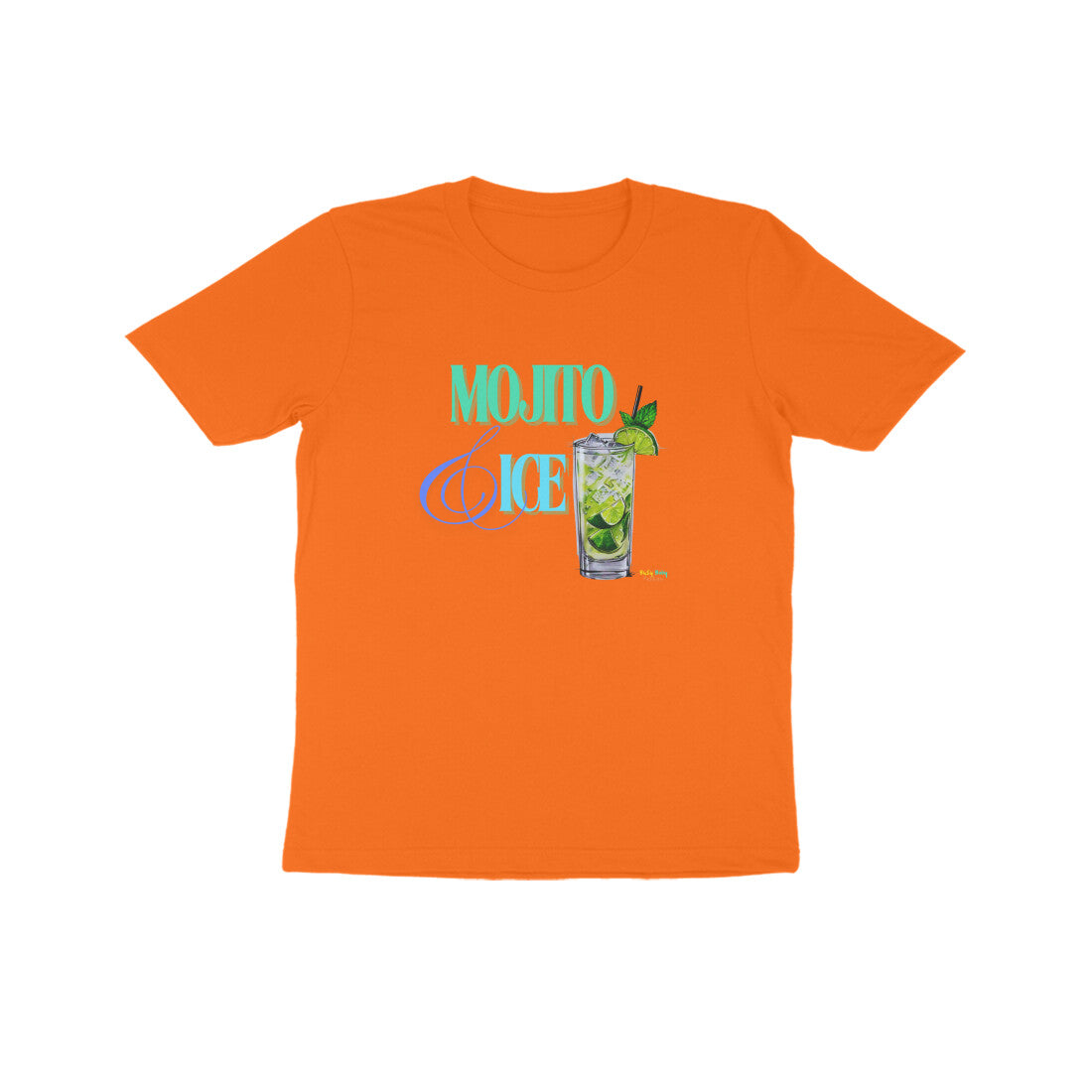 Mojito & Ice - Round neck Short sleeves Unisex T-Shirt 7-14yr