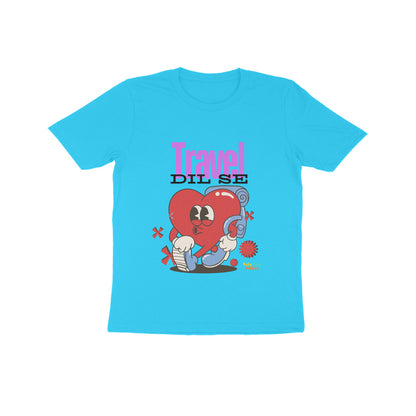Travel Dil Se- Round neck Short sleeves T-Shirt 7-14