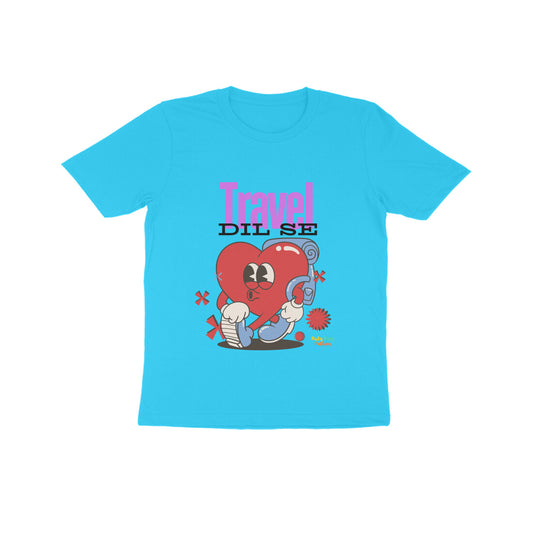 Travel Dil Se- Round neck Short sleeves T-Shirt 7-14