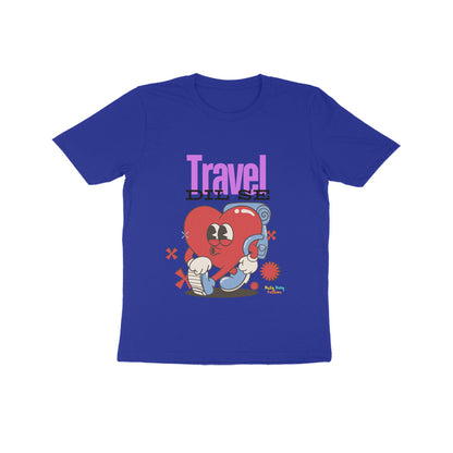 Travel Dil Se- Round neck Short sleeves T-Shirt 7-14