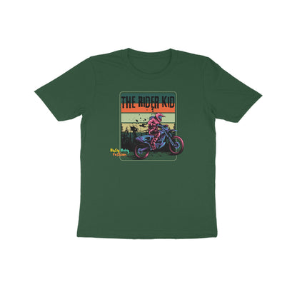 The Rider kid- Round neck short sleeves T-Shirt -7-14