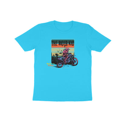 The Rider kid- Round neck short sleeves T-Shirt -7-14