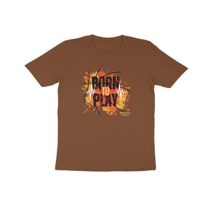 Born to play- Round neck short sleeves T-Shirt (7-14 years)