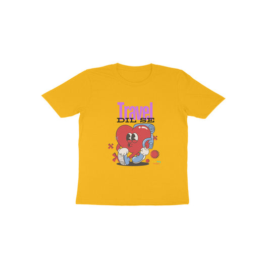 Travel Dil se- Round neck short sleeves T-Shirt 1-6