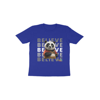 Panda- Round neck short sleeves T-Shirt -1-6 yr