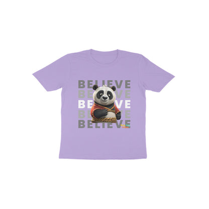 Panda- Round neck short sleeves T-Shirt -1-6 yr