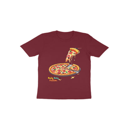 Pizza Italiano Round neck short sleeves T-shirts 1-6 years