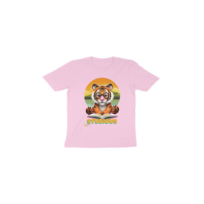Studious- Round neck short sleeves T-shirts -regular fit. 1-6 years