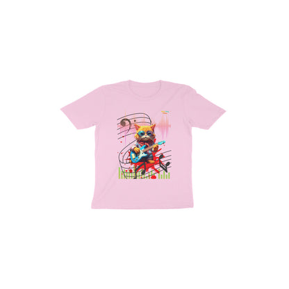 Kittie Music- Round neck short sleeves T-shirt 1-6 years