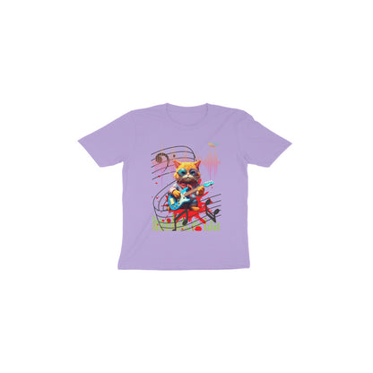 Kittie Music- Round neck short sleeves T-shirt 1-6 years
