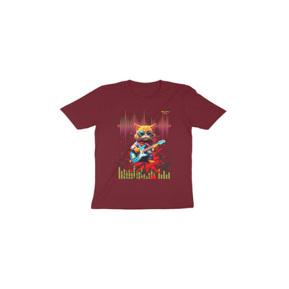 Kittie Music- Round neck short sleeves T-shirt 1-6 years