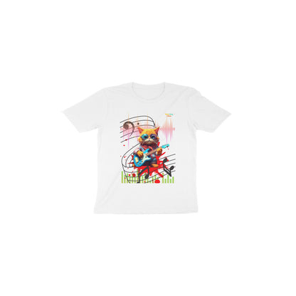 Kittie Music- Round neck short sleeves T-shirt 1-6 years