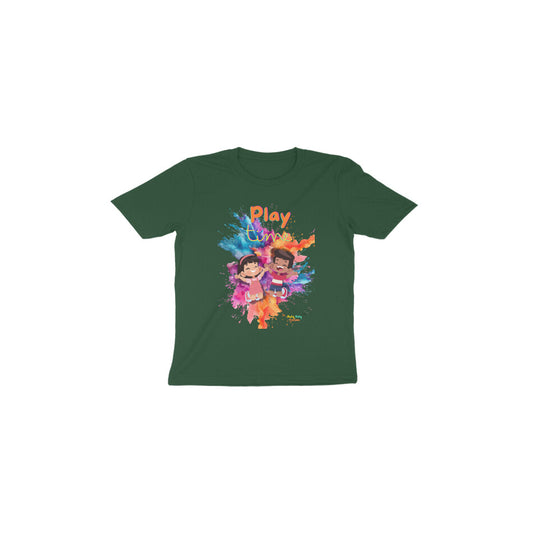 Play time- Round neck short sleeves T-shirt 1-6 years