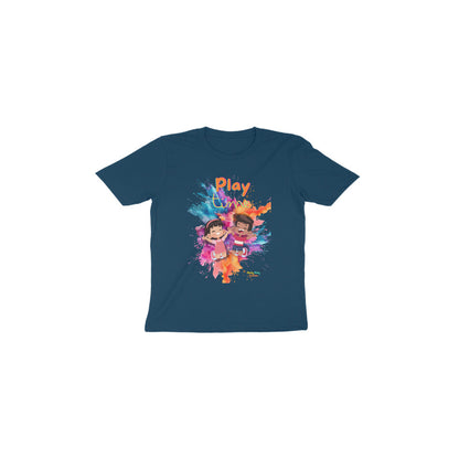 Play time- Round neck short sleeves T-shirt 1-6 years