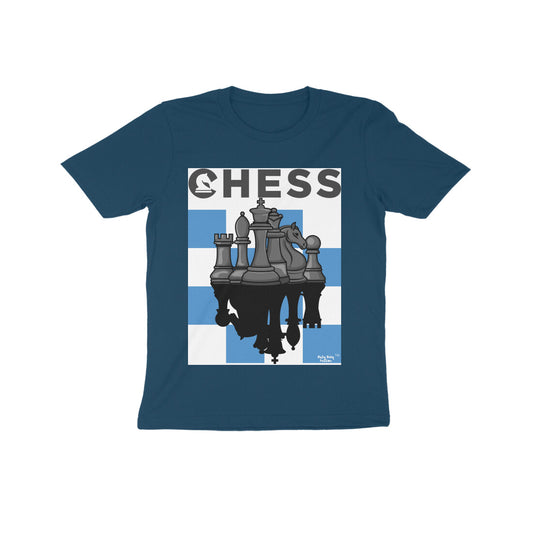 Chess- Round neck short sleeves 6 to 14 years