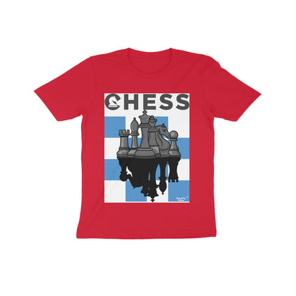 Chess- Round neck short sleeves 6 to 14 years