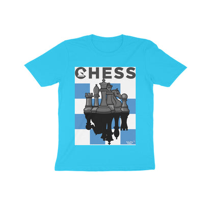 Chess- Round neck short sleeves 6 to 14 years