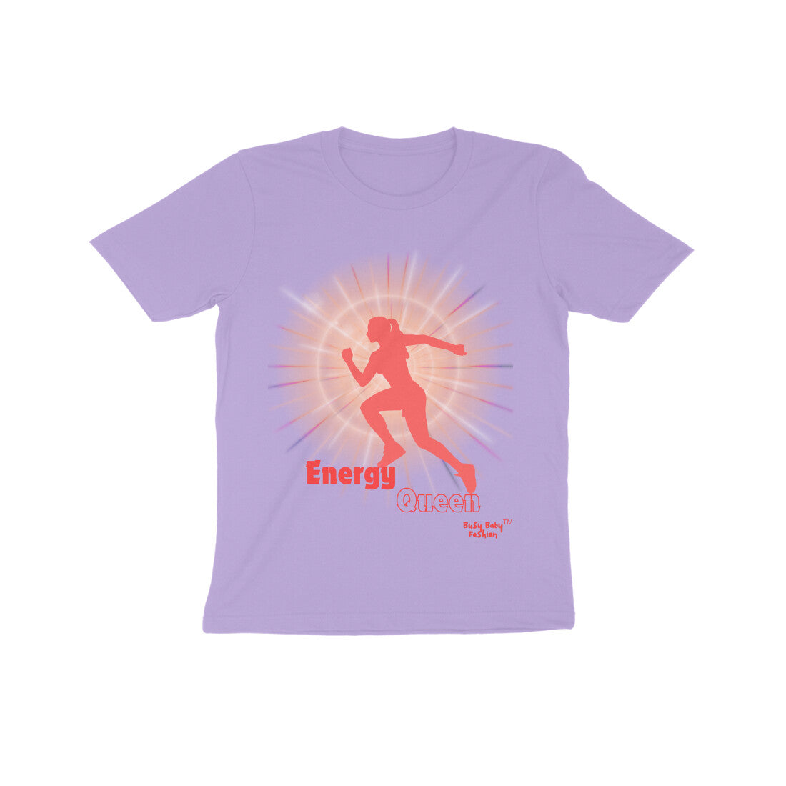 Energy queen- Girls short sleeves round neck T-shirt 7 to 14 years