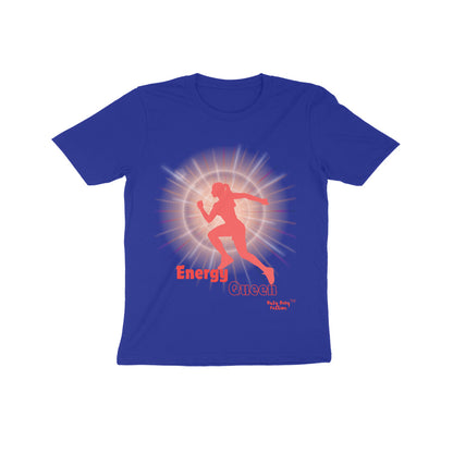 Energy queen- Girls short sleeves round neck T-shirt 7 to 14 years