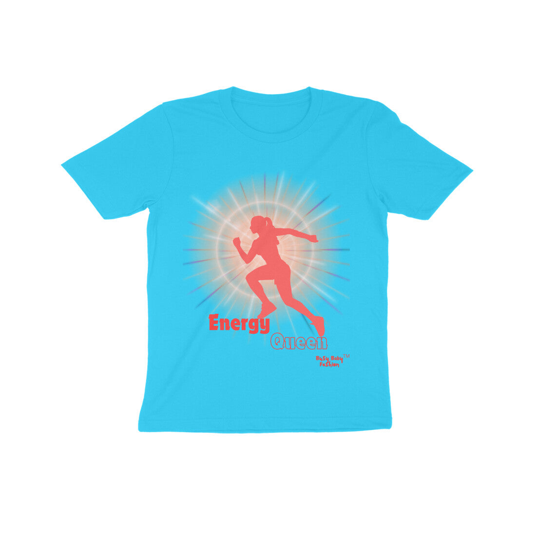 Energy queen- Girls short sleeves round neck T-shirt 7 to 14 years