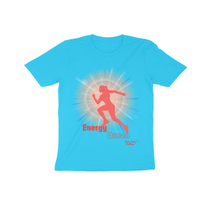 Energy queen- Girls short sleeves round neck T-shirt 7 to 14 years
