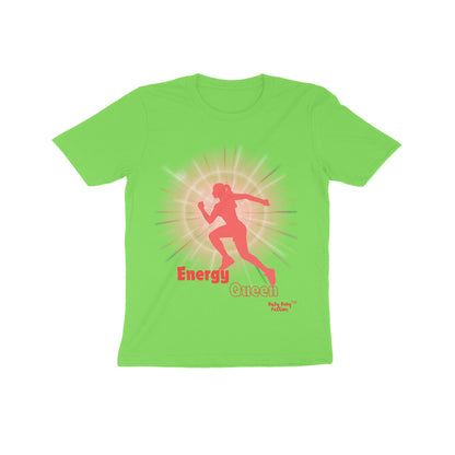 Energy queen- Girls short sleeves round neck T-shirt 7 to 14 years