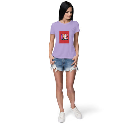 Yoga- Women round neck short sleeves cottonT-shirt
