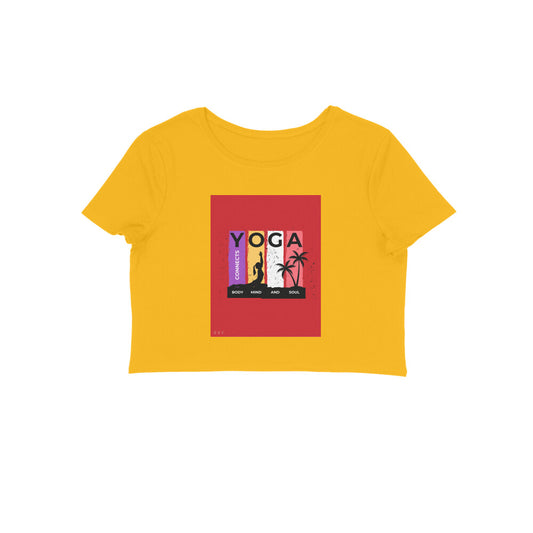 Yoga- Girls cotton crop top