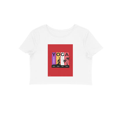 Yoga- Girls cotton crop top