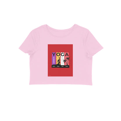 Yoga- Girls cotton crop top