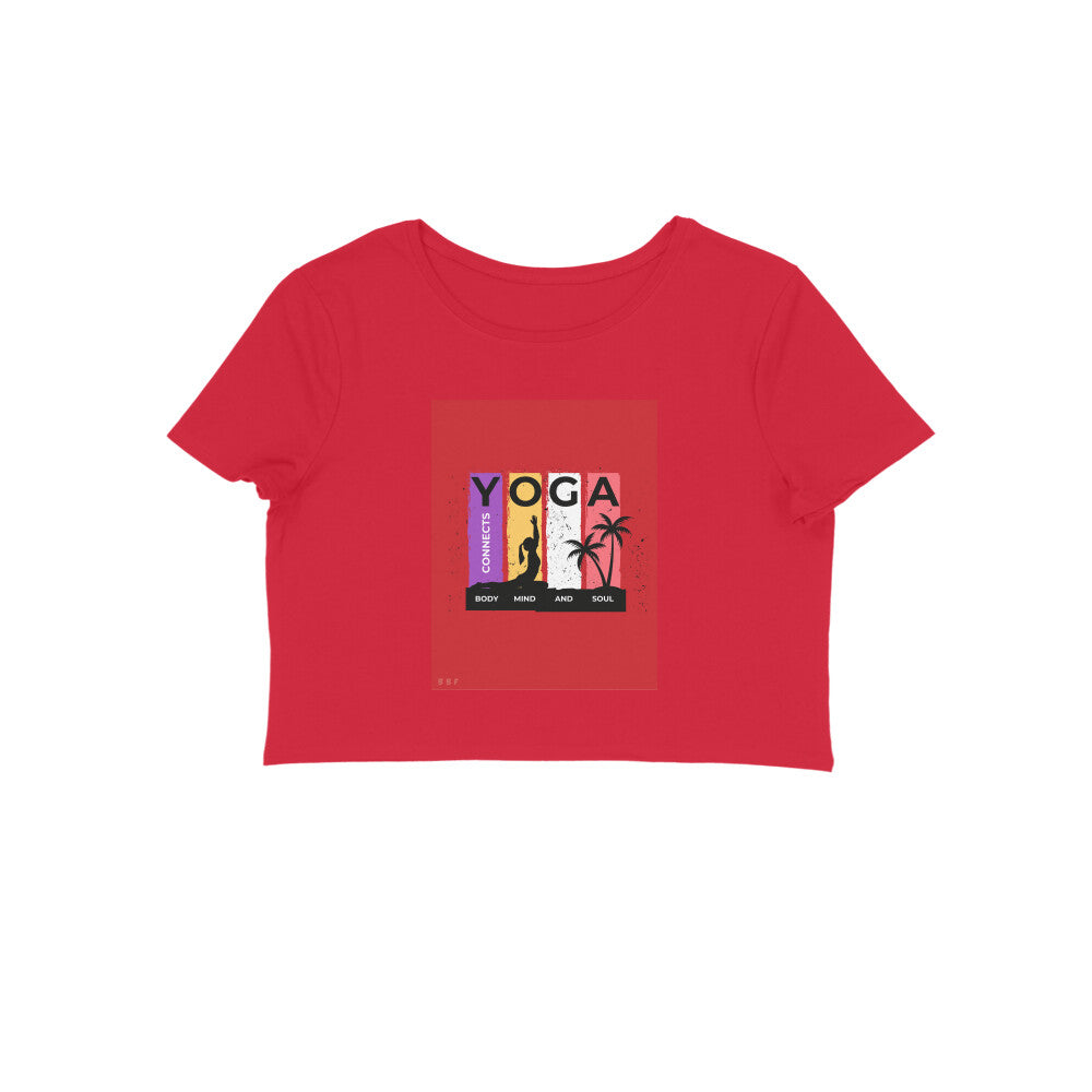Yoga- Girls cotton crop top