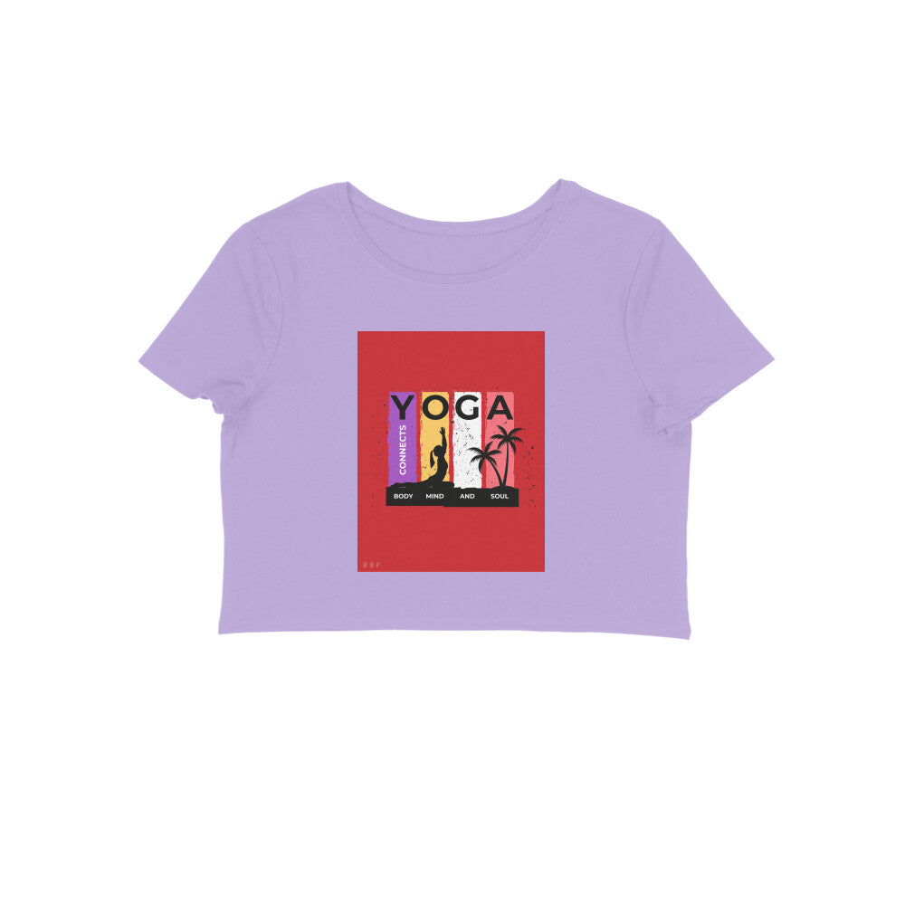 Yoga- Girls cotton crop top