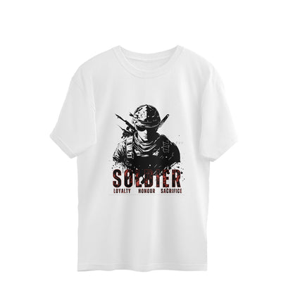 Soldier Mens Premium oversized cotton T-shirt