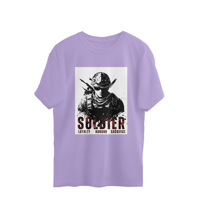 Soldier Mens Premium oversized cotton T-shirt