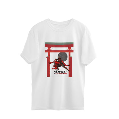 Samurai- Mens Premium oversized cotton T-shirt