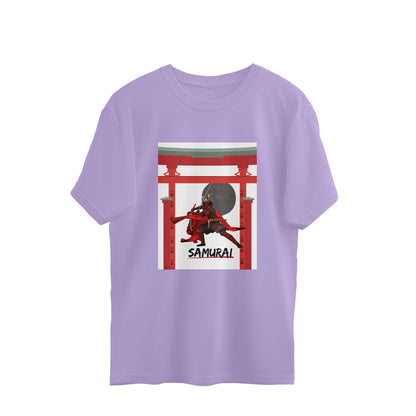 Samurai- Mens Premium oversized cotton T-shirt