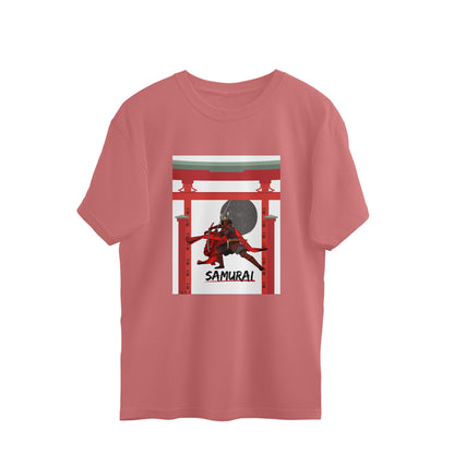 Samurai- Mens Premium oversized cotton T-shirt