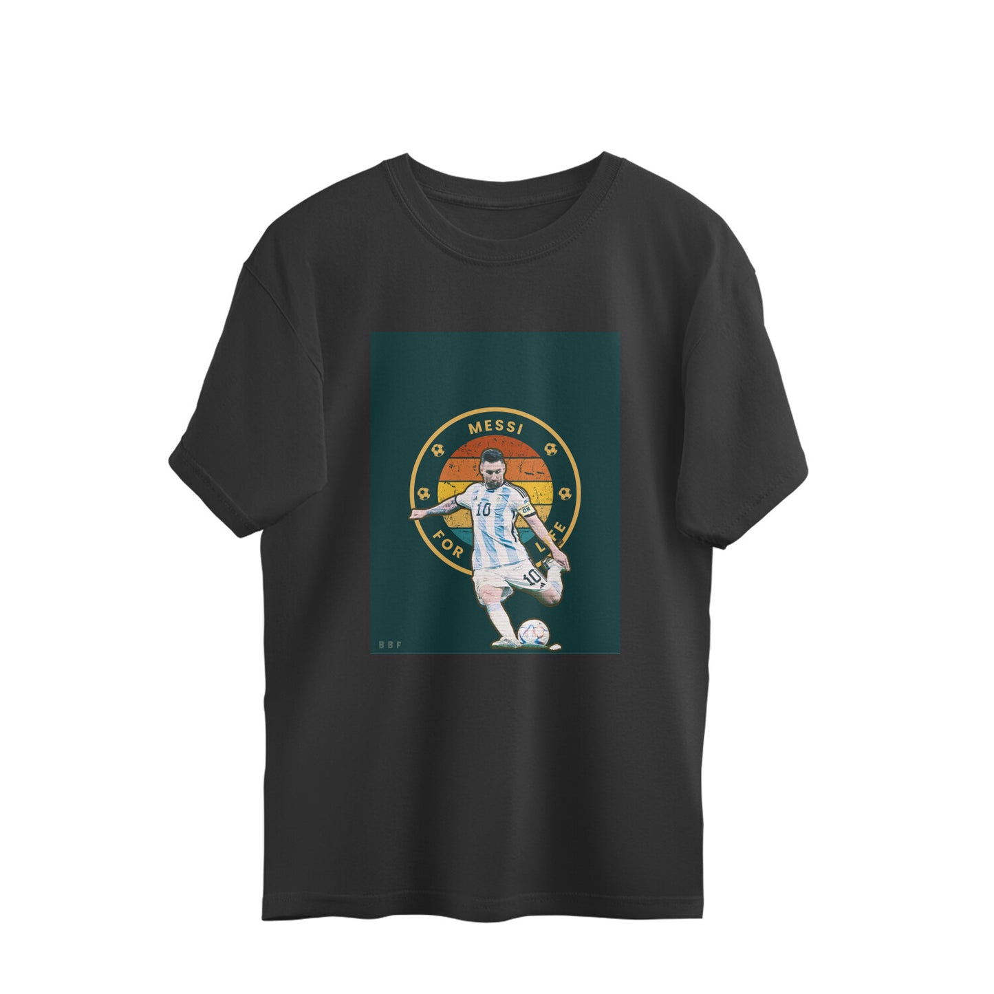 Messi- Mens Premium oversized cotton T-shirt