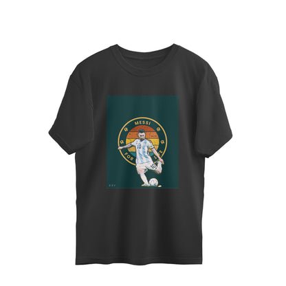 Messi- Mens Premium oversized cotton T-shirt